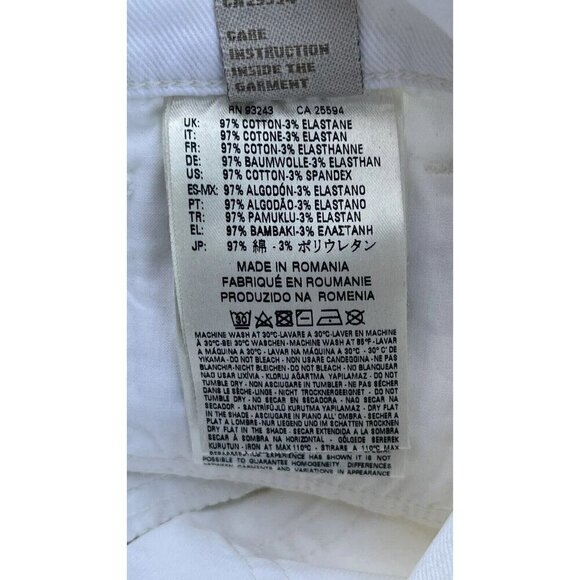 Diesel White Denim Women’s Bootzee Bootcut Regular Jeans W31 L32 R85W1 - Picture 7 of 16